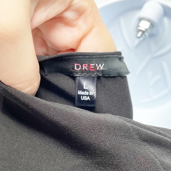 Anthropologie Drew Wide Leg Jumpsuit Black Large - Picture 9 of 16